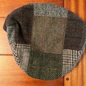 COPY - BNWOT Irish Mens tweed peaked cap